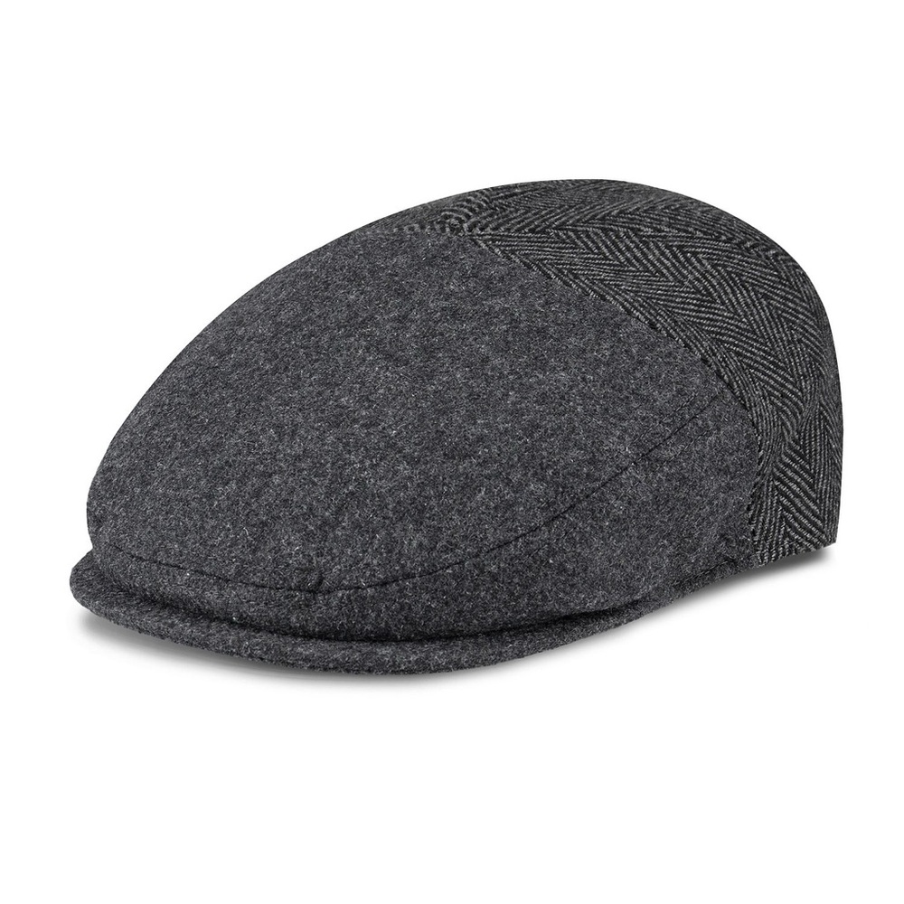 Men's Gray Flat Cap